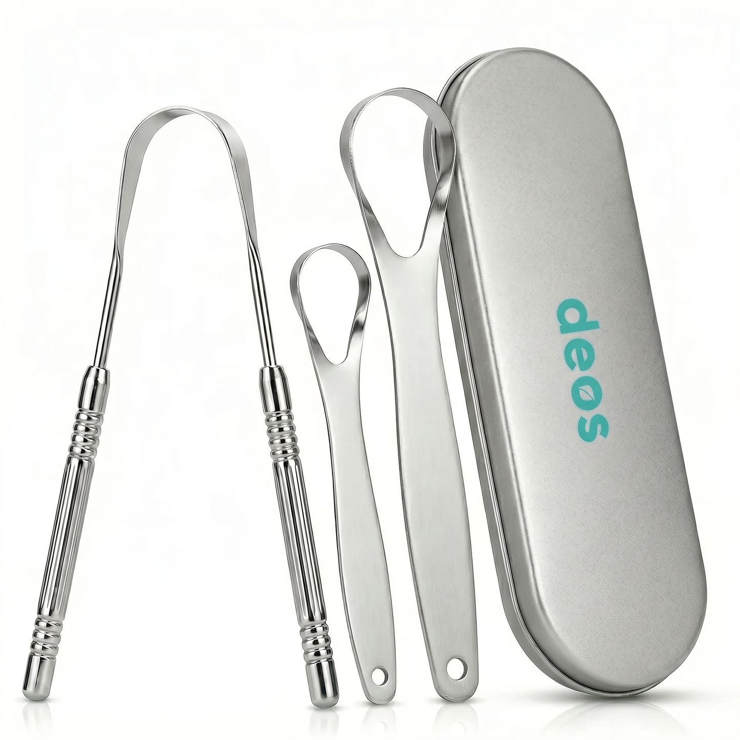 Deos® 3-Piece Tongue Scraper Kit