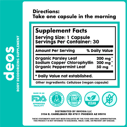 Deos™ Body Deodorizer - DEOS